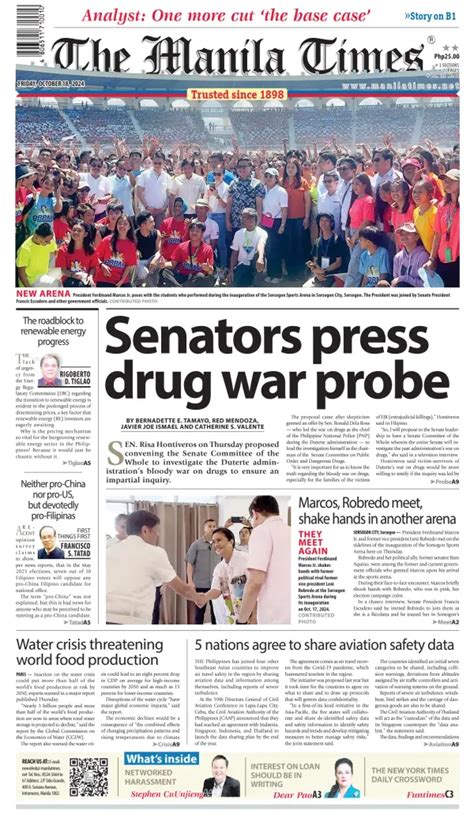 Philippines Newspapers List and News Sites Online.